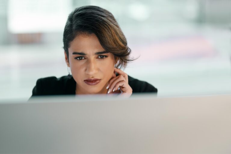 Woman having her case rejected