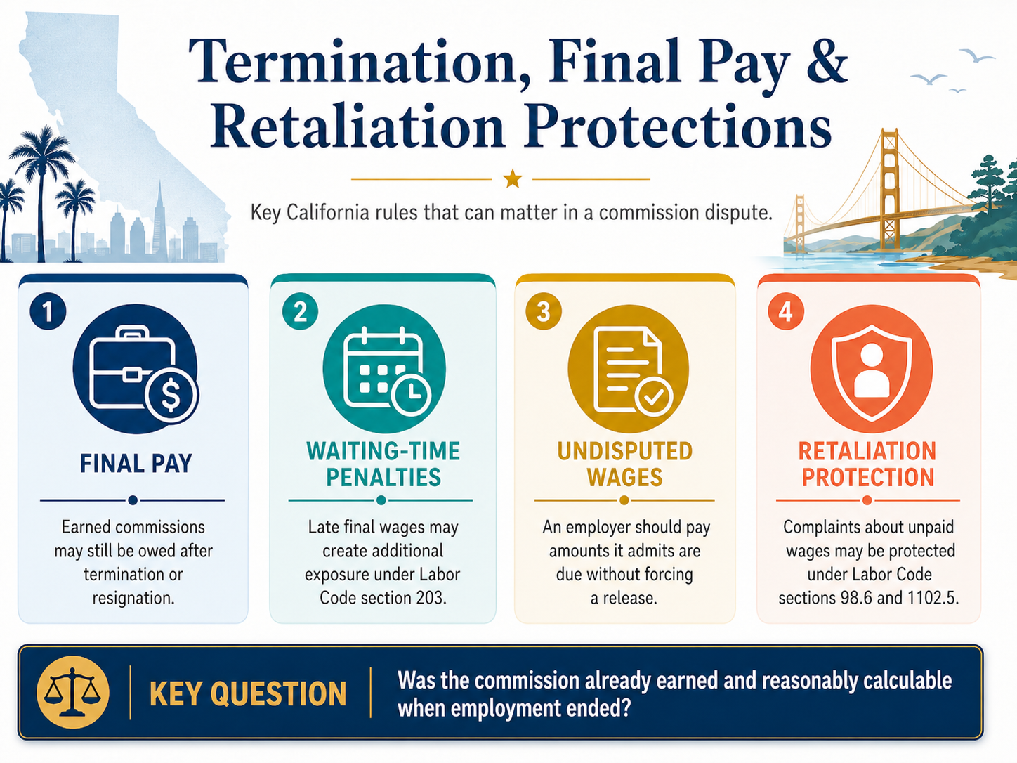 Termination, Final Pay & Retaliation Protections